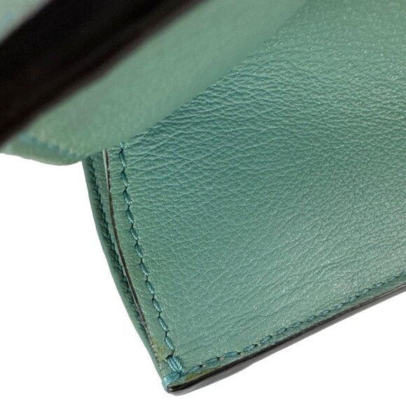 Gucci  Diana Bamboo Mini Leather Tote Bag Green 655661 - Picture 9 of 15